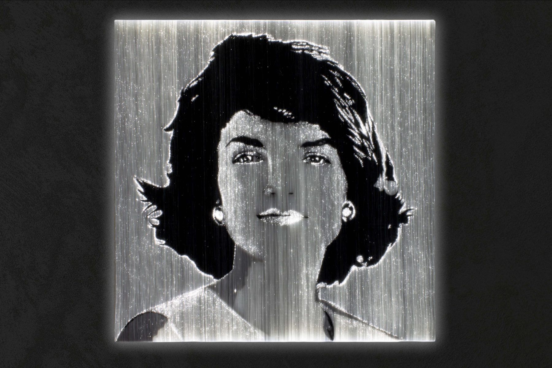 Jacqueline fabric illuminated
